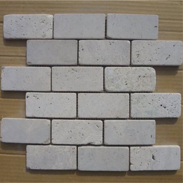 white travertine